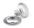 Satin Chrome Round Centre Door Knob