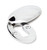 Polished Chrome Oval Escutcheon & Cover