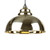 Smooth Brass Harborne Pendant