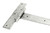 Pewter 36" Barn Door T Hinge (pair)