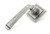Pewter Avon Round Lever on Rose Set (Square)