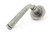Pewter Avon Round Lever on Rose Set (Plain) - U