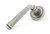 Pewter Avon Round Lever on Rose Set (Art Deco) - U