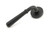 Matt Black Hammered Newbury Lever on Rose Set (Beehive) - U