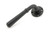 Matt Black Hammered Newbury Lever on Rose Set (Beehive) - U