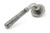 Pewter Hammered Newbury Lever on Rose Set (Plain) - U