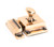 Polished Bronze Cabinet Latch