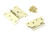 Polished Brass 4" x 2" x 4"  Parliament Hinge (pair) ss