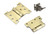 Aged Brass 4" x 3" x 5"  Parliament Hinge (pair) ss