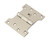 Polished Nickel 4" x 3" x 5"  Parliament Hinge (pair) ss
