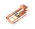 Polished Bronze 30/30 5pin Euro Cylinder/Thumbturn KA