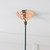 White Gloss Harborne Pendant in Copper