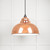 White Gloss Harborne Pendant in Copper