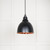 Smooth Copper Brindley Pendant in Elan Black