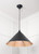 Smooth Copper Hockley Pendant in Elan Black