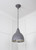 Smooth Nickel Brindley Pendant in Bluff
