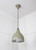 Hammered Nickel Brindley Pendant in Tump