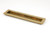 Aged Brass 250mm Plain Rectangular Pull