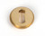 Polished Brass Round Escutcheon (Square)