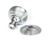 Satin Chrome Beehive Centre Door Knob