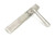 Satin Marine SS (316) Newbury Slimline Lever Espag. Latch Set