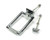 Polished Chrome Brompton Door Knocker
