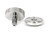 Polished Marine SS (316) Brompton Centre Door Knob (Beehive)