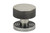 Pewter Brompton Mortice/Rim Knob Set (Beehive)
