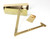 Polished Brass Size 2-5 Door Closer & Cover