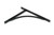 Matt Black Apperley Shelf Bracket (314mm x 250mm)