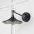 Smooth Nickel Flora Wall Light in Elan Black