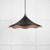 Smooth Copper Flora Pendant in Elan Black