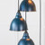 Smooth Nickel Brindley Cluster Pendant in Dusk