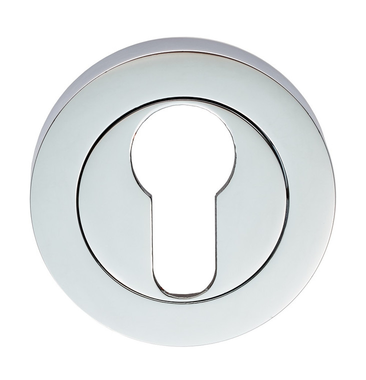 Escutcheon - Euro Profile On Concealed Fix Round Rose 50mm x 10mm