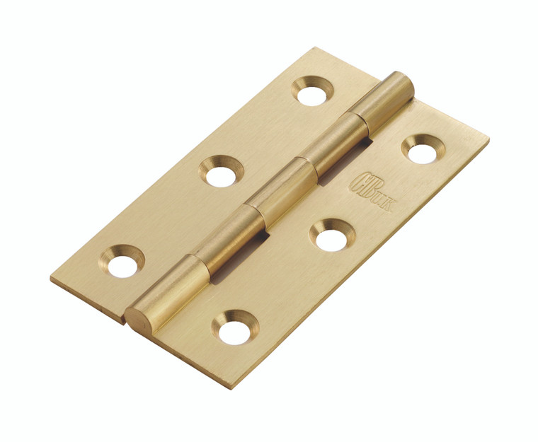 Hinge - Solid Drawn Brass Butt