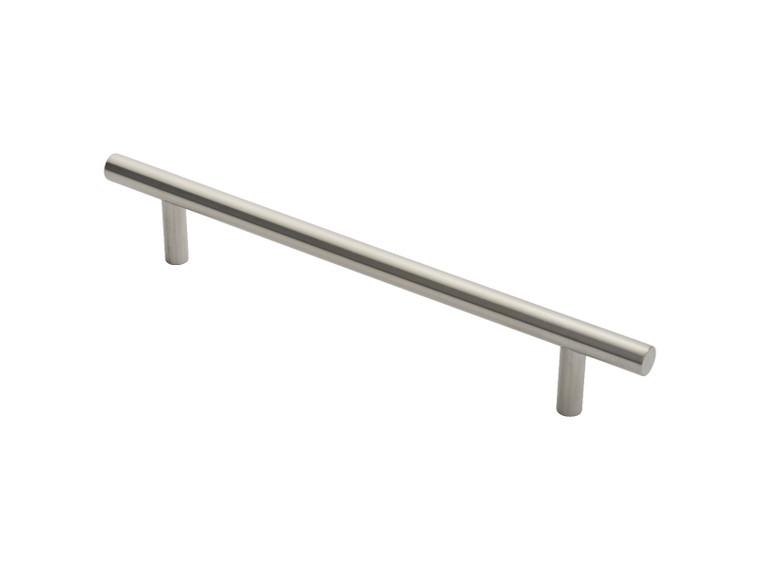 Inox 19mm Dia. Straight T Bar Pull Handle G316 (300mm C/C)