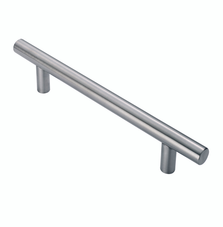 Inox 25mm Dia. Straight T Bar Pull Handle G316 (300mm C/C)