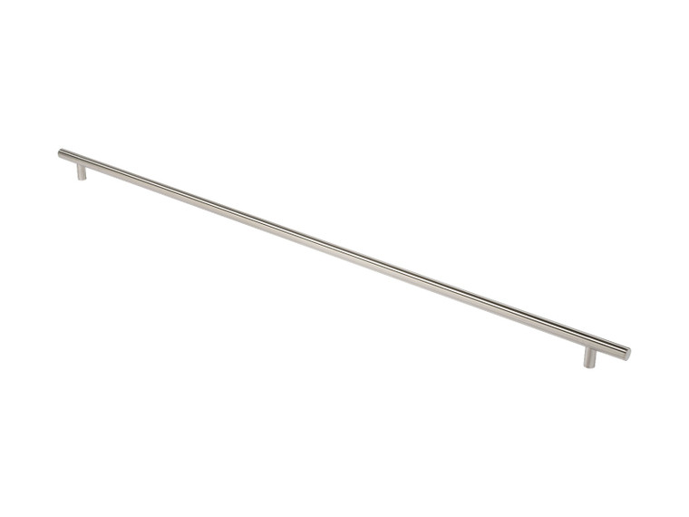 Inox 30mm Dia. Straight T Bar Pull Handle G316 (1630mm C/C) 1800mm Overall