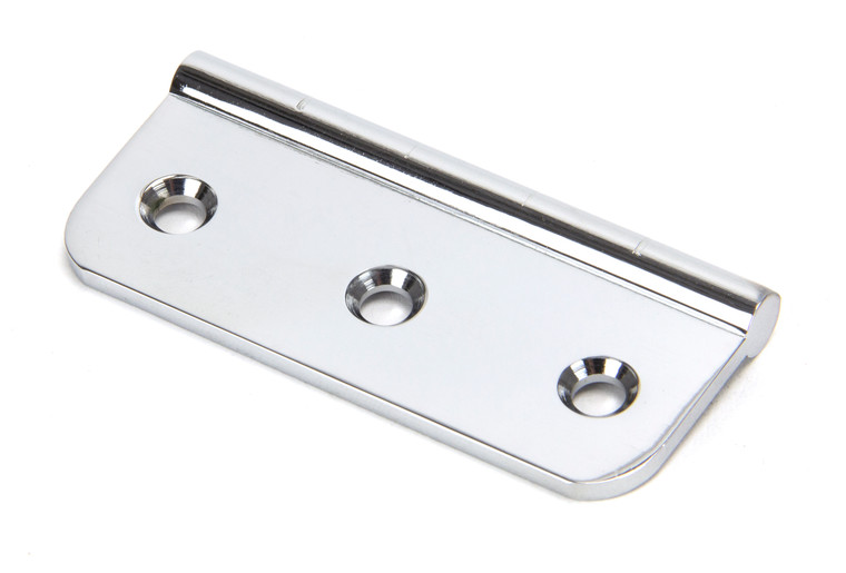 Polished Chrome 3" Dummy Butt Hinge (Single)