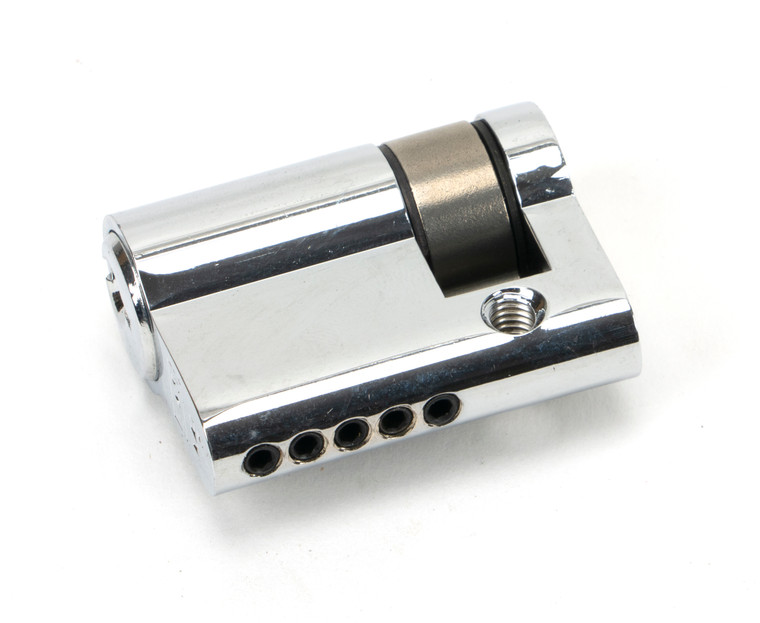 Polished Chrome 30/10 5pin Single Cylinder