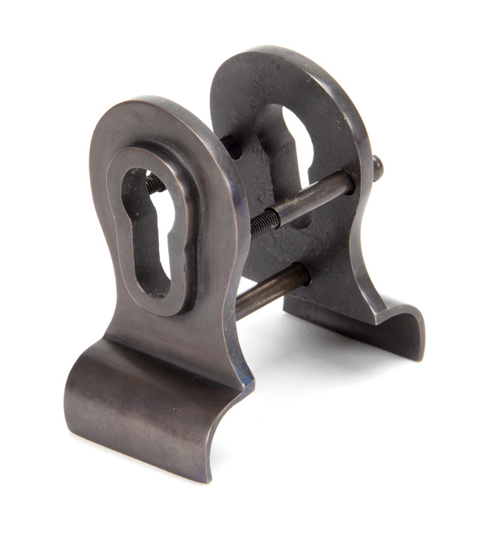 Aged Bronze 50mm Euro Door Pull (Back to Back fixings)