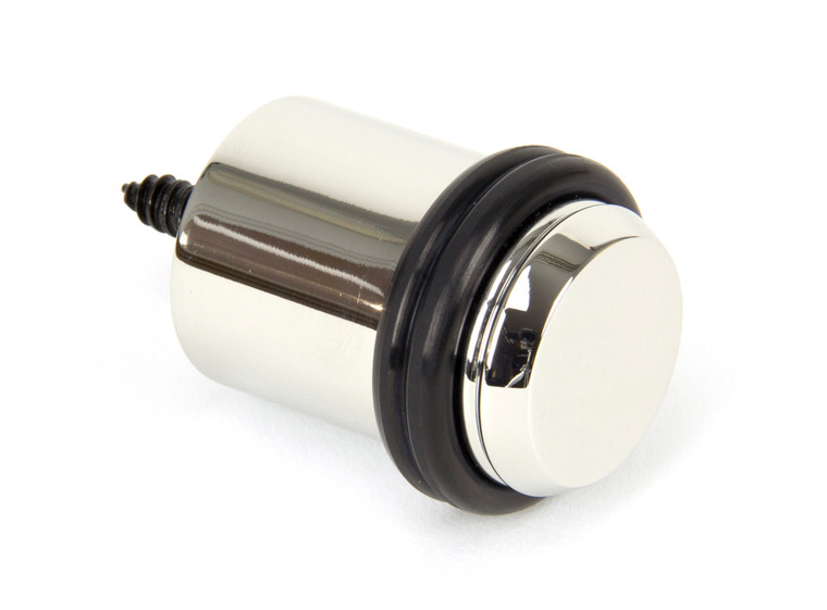 Polished Nickel Floor Mounted Door Stop