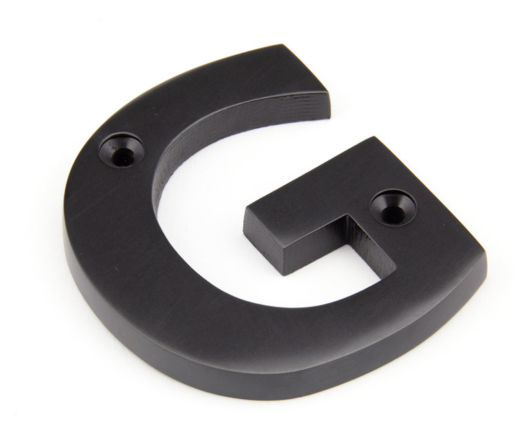 Aged Bronze Letter G