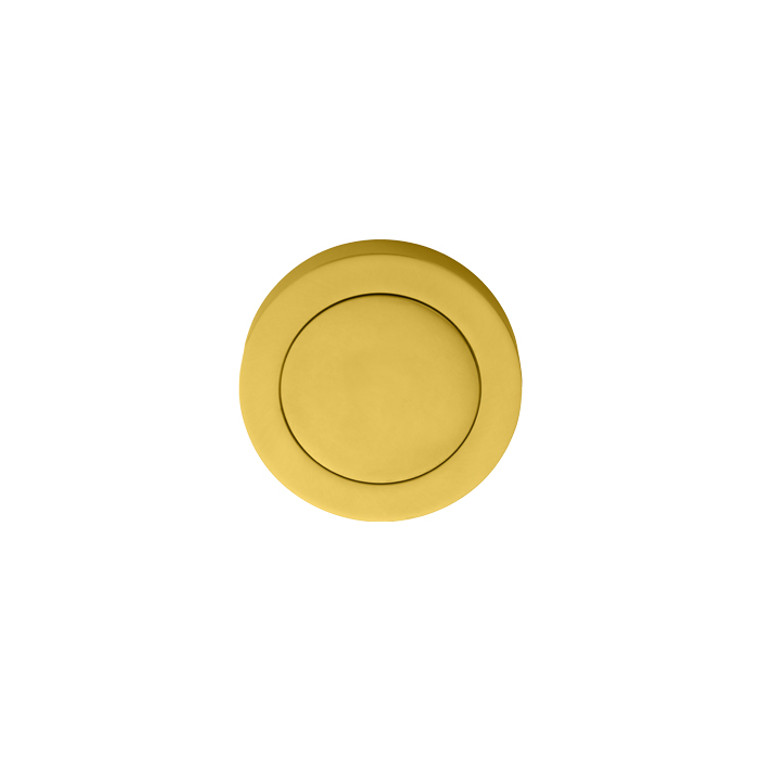 Escutcheon - Blank On Concealed Fix Round Rose 50mm x 10mm