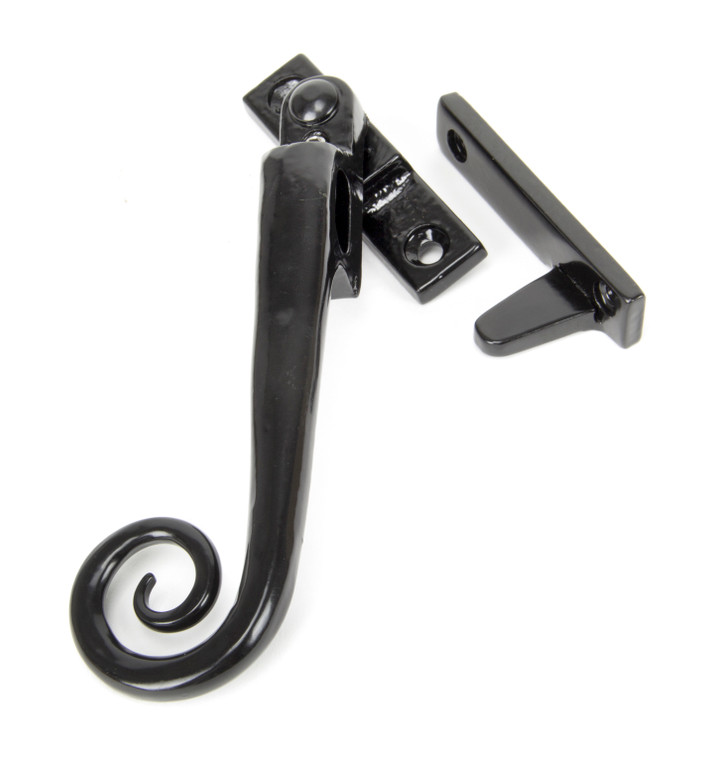 Black Locking Night-Vent Monkeytail Fastener - LH