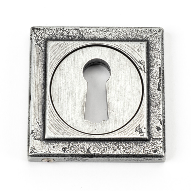 Pewter Round Escutcheon (Square)