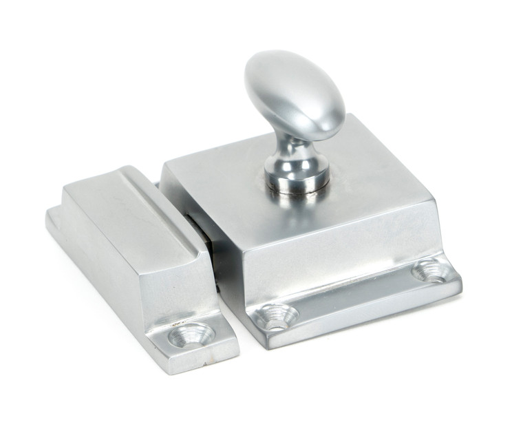 Satin Chrome Cabinet Latch