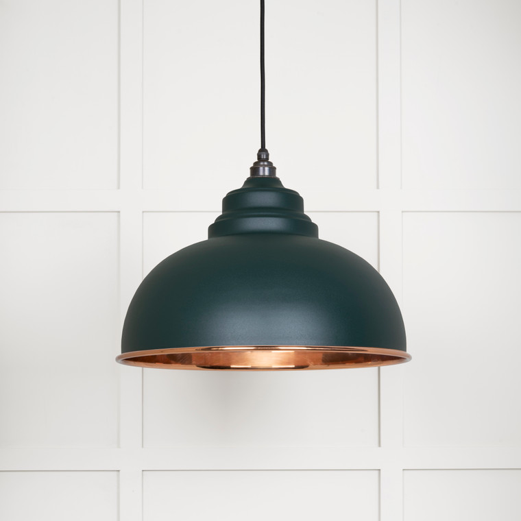 Smooth Copper Harborne Pendant in Dingle