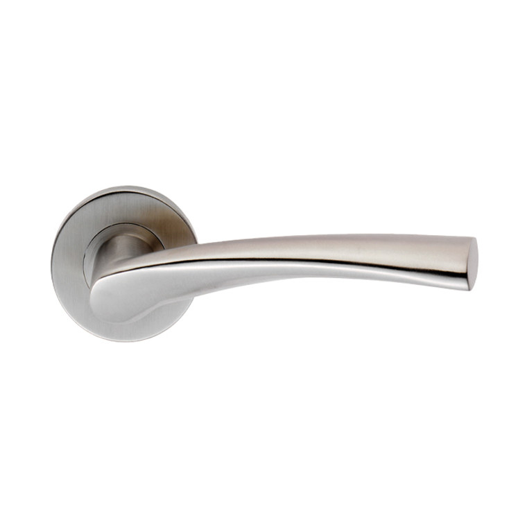 Brest Lever On Concealed Fix Slim Round Rose 8mm rose