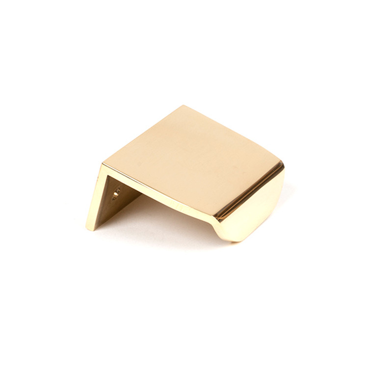 Polished Brass 50mm Moore Edge Pull